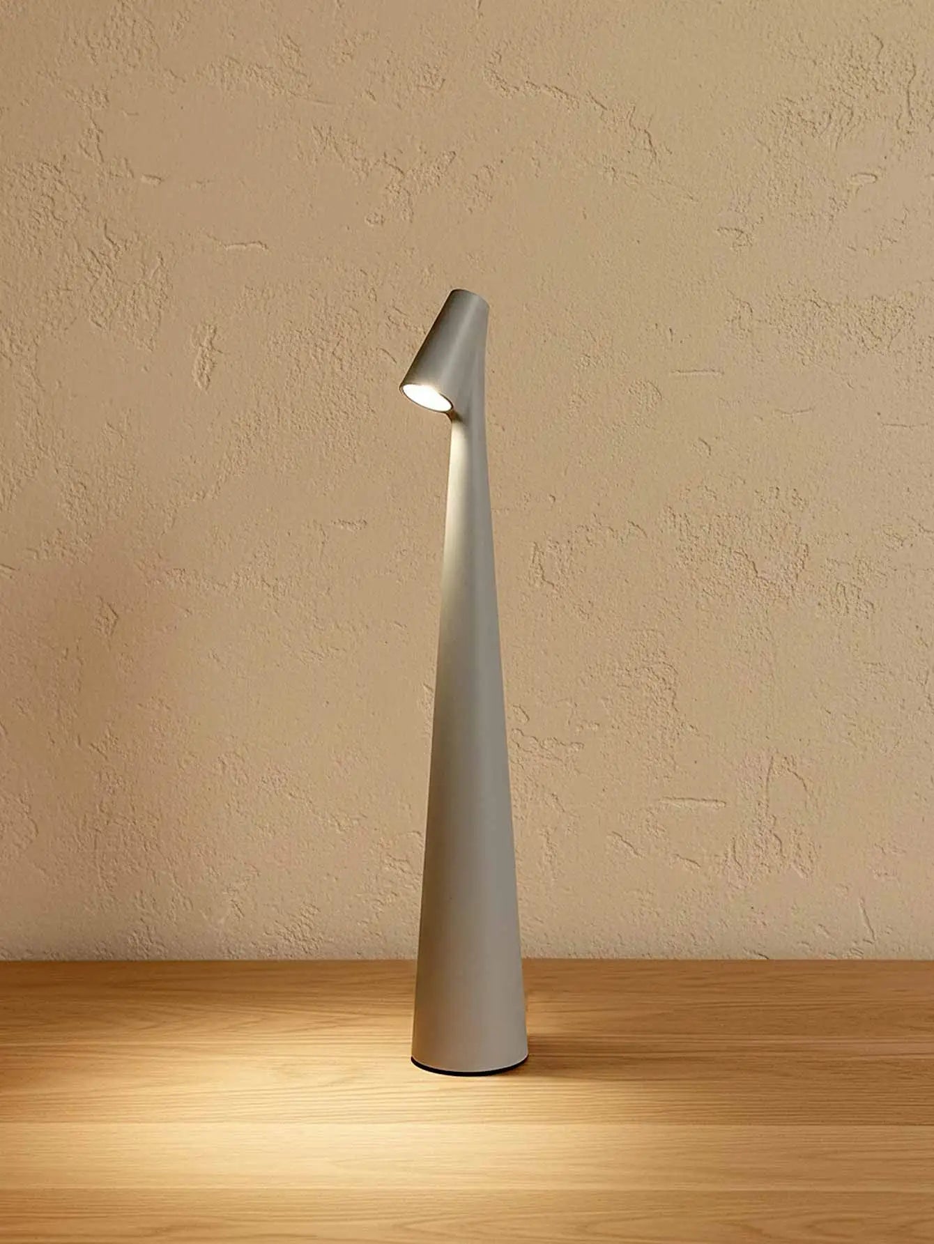 Rechargeable Wireless Desk Lamp with Three Touch Dimming Levels Touch Control Adjustable Brightness Portable Reading Light