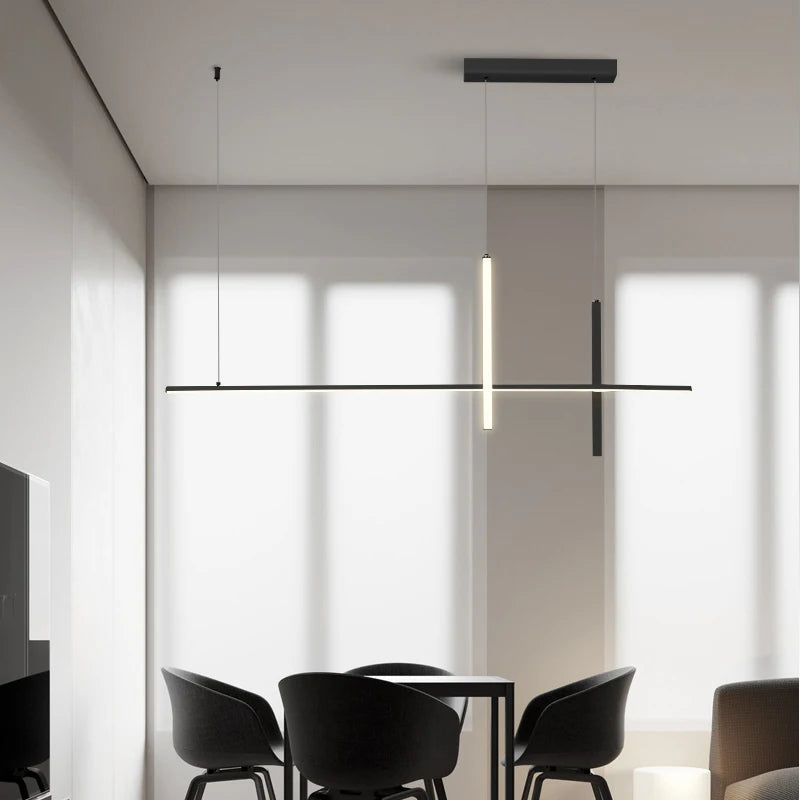Pendant Lights Modern Simple Dining Room Lights For Kitchen Long Chandelier Living Room Pendant Lamp Home Decoration Lighting